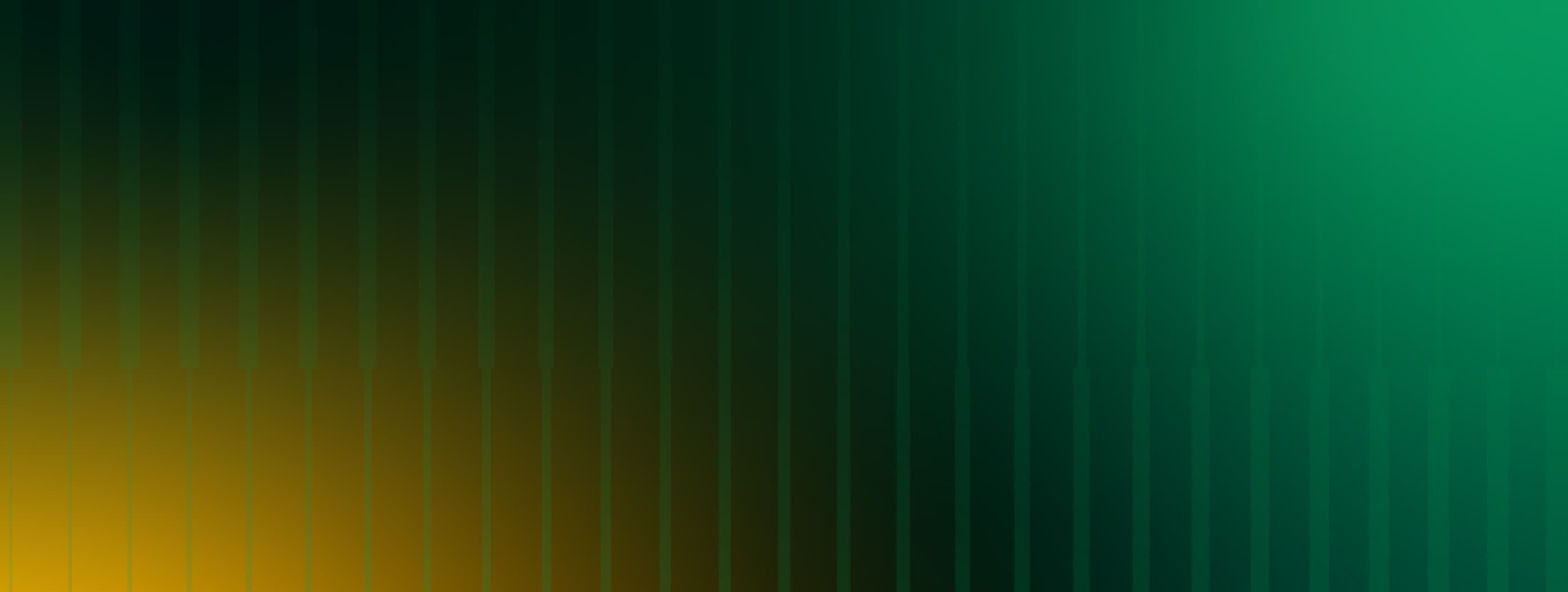 Golden green striped background